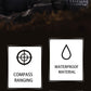 10X50 HD Binoculars - Military, Waterproof - With Internal Rangefinder and Compass