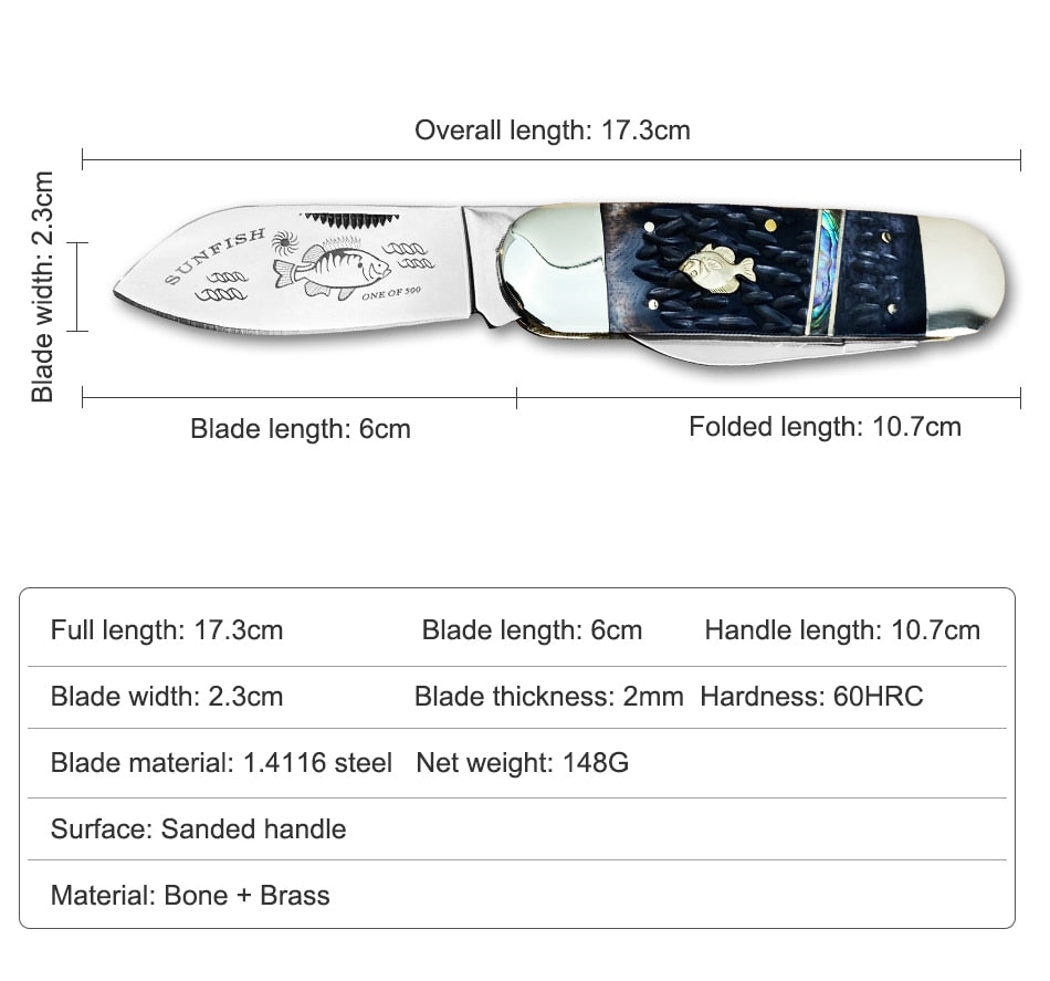 Sunfish Pocket Knife