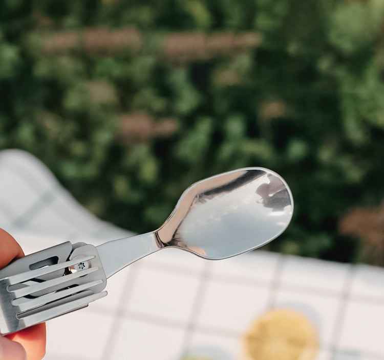 Camping Cutlery - Foldable & Multi-Function